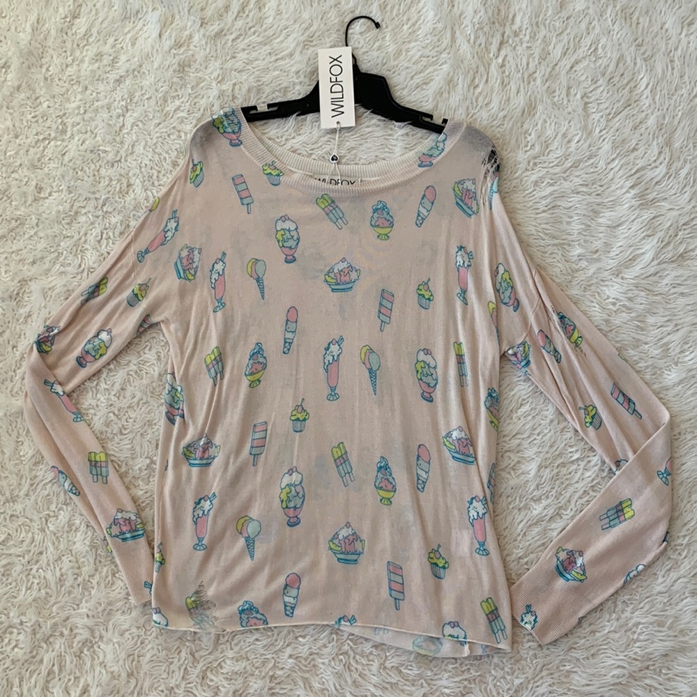 WILDFOX ICECREAM SAMPLE SHIRT